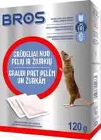 BROS Grūdeliai nuo pelių ir žiurkių 100g