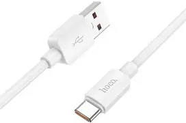 USB A į USB C laidas Hoco PD 6A 100W 1 m X96 baltas