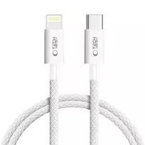 Tech-Protect UltraBoost USB-C / Lightning PD27W/3A laidas 100 cm - pilka