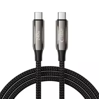 Tech-Protect UB10T Ultraboost USB-C PD240W/QC4.0 kabelis 200cm - Juodas
