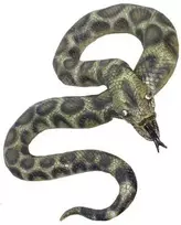 Gyvatė pitonas 180cm žalia