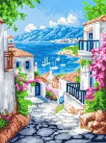 Beldizart Deimantinė tapyba su porėmiu Nuostabus įlanka 30x40 cm VA831