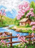 Beldizart Deimantinė mozaika su porėmiu Chalet 30x40 cm VA850
