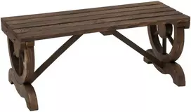 Outsunny Medinis sodo suoliukas 98 x 50 x 39,5 cm