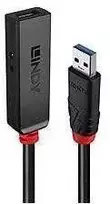 USB Prailginimo Laidas - LINDY USB 3.0 Aktyvus Prailginimo Laidas Plonas 8 m