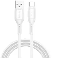 WiWU – Starlink serijos duomenų kabelis Wi-C001 USB A į USB C 2,4A – baltas