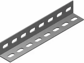Perforuotas kampuotis KTD25H25/2 (1.2mm, L-2m) BAKS