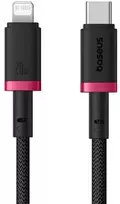 Baseus Dura Type C fast charging cable for iP 20 W 2 m Juodas, Raudona