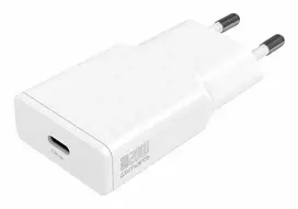 Įkroviklis 4smarts 4smarts Ladegerät PDPlug Slim 20W GaN 1C + USB-C Kabelis 1,5 m