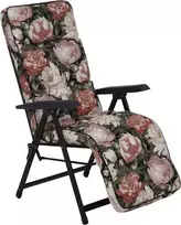 Lena Plus Juodas Edition A101-23PB PATIO sodo fotelis su kėdute