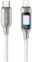 Kabelis USAMS TC Series SJ749 30W USB-C į Lightning 1,2 m titaninis