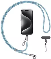 Usams SJ746 30W USB-C į Lightning 1.2m Mėlyna telefono dirželis su įkrovimo laidu