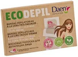 Daen Depilation DAEN ECODEPIL veido depiliacinės juostelės (16 vnt.)