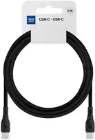 BlueStar USB C į USB C laidas Blue Star 3A 60W ECO 1 m PJ73-13-3 juodas