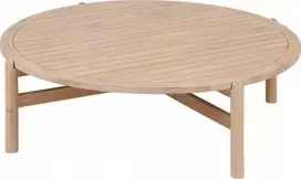 DLGTP DEONA akacijos medžio kavos staliukas, sodas, Ø 120 cm
