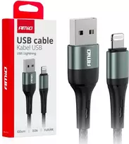USB-A į „Lightning“ iPhone kabelis 3A 100 cm FullLINK AMIO-03913