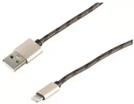 S-Conn S/CONN 14-50078, 0,9 m, „Lightning“, USB A, Ruda, Tiesus, Tiesus