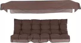 Pagalvėlės sūpynėms 170 cm su baldakimu Parma / Milano H047-04PB PATIO
