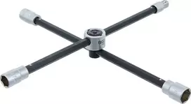 Bgs Technic Automobilio rato veržliaraktis | sulankstomas | 17 x 19 - 21 x 12,5 mm (1456)