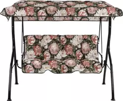 Pagalvėlės su baldakimu sūpynėms 130 cm Luna / Kate A101-23PB PATIO