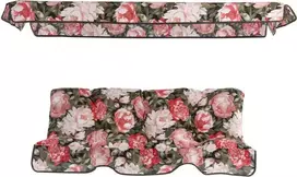 Pagalvėlės sūpynėms 138 cm su baldakimu Tora A101-23PB PATIO