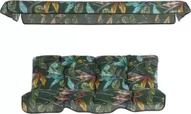 Pagalvėlės sūpynėms 138 cm su baldakimu Tora G058-02PB PATIO