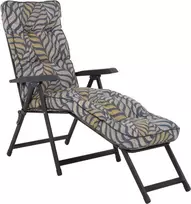 Lena Lounger Juodas Edition G050-06IB PATIO Šezlongas