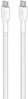 Kabelis Puro Braided USB-C/USB-C 240W, 2m, baltas