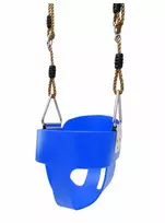 Blue Mėlyna Vienvietės plastikinės sūpynės DELUXE Mėlynas