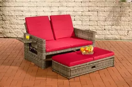 Mville Sofa Ancona rubino raudona 5 mm