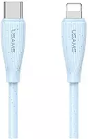 Kabelis USAMS Žalias Series SJ717 30W USB-C į Lightning 1m mėlynas