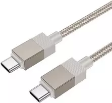 USB-C laidas į USB-C Hoco 3A 60W 1 m X110 auksinis