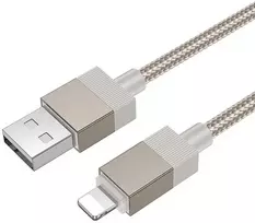 USB A tipo į „Lightning“ tipo laidas Hoco 2,4A, 1 m, X110, auksinis