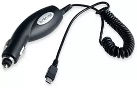 Įkroviklis Akyga ATX Platinum Premium Car charger 12 / 24V / 1A + Micro USB cable Juodas (Raudona Blister)