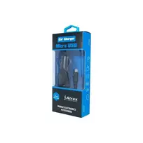 Įkroviklis Canyon ATX Platinum Premium Car charger 12 / 24V / 1A + micro USB cable Juodas (Mėlyna Blister)