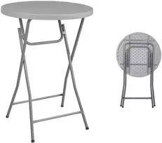Verlo „Cocktail 80“ kokteilių staliukas, kurio skersmuo 81,3 cm