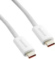 USB kabelis Spacetronik USB-C 4.0 40Gbit/s Gen3x2 kabelis Spacetronik 1.2m
