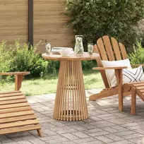 Šoninis stalas Ruda 70 x 70 x 75 cm Kieto teka medžio
