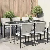 Sodo stalas Balta 190 x 90 x 75 cm poliratanas