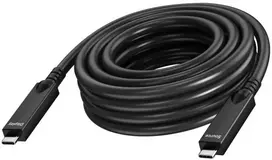 VISION 10m Juodas USB-C Cable