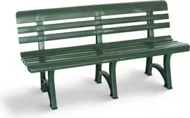 Saska Garden Sodo suolas Olimpia 150x53x77cm žalias 8003723500897
