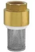 Ferro Atbulinis vožtuvas su įsiurbimo filtru ir plastikiniu uždarymo elementu 6/4" K24