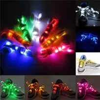 LED šviečiantys batų raišteliai - Raudona