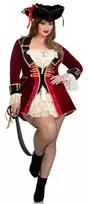 Leg Avenue Europe Piratų kapitono kostiumas Plus