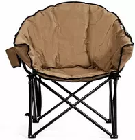 Promotions Sulankstoma stovyklavimo kėdė, 62x62x90 cm, Pilka
