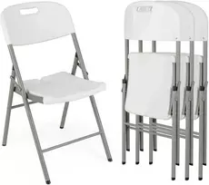 Promotions Sulankstomas, sukraunamas krėslas, 58,4x45,7x83,8 cm, baltas