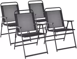 Promotions Lauko sulankstoma kėdė, 68,6x54,6x83,8 cm, juoda