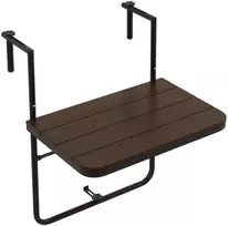 Promotions Sulankstomas pakabinamas stalas, 63,5x61x73,7 cm, rudas