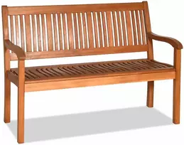 Lauko baldų komplektas Promotions Sodo suoliukas, medinis, 126x63x91 cm, rudas