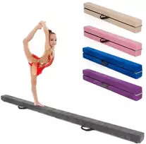 Promotions Gimnastikos balansinė sija, 209.6x10.2x6.4 cm, Ruda
